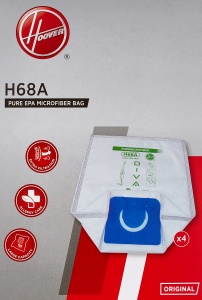 Sac de aspirator Hoover H68A, 4 bucati, microfibra, filtrare eficienta - Img 2