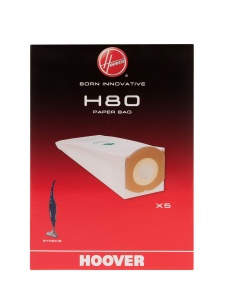 Sac de aspirator Hoover H80, original, din hartie, 5 bucati, compatibil cu Syrene