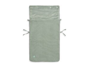 Sac de dormit pentru bebelusi Jollein Basic Knit, verde, cu fleece, pentru scaune auto si carucioare - Img 3