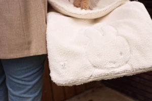 Sac de dormit pentru bebelusi Jollein Miffy Teddy, Oatmeal, pentru scaune auto si carucioare - Img 7