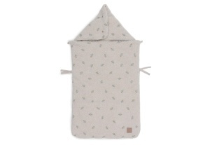 Sac de dormit pentru bebelusi Jollein Teddy Lovely, 0, cu fermoar, pentru carucior si scaun auto - Img 4