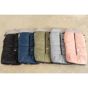 Sac de iarna universal Interbaby pentru carucior, roz, material antialergic - Img 9