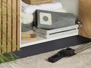 Sac filtrant lavabil BlackDecker set 2 bucati material textil gri capacitate 30L - Img 2