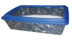 Sac pentru litiera de pisici Kerbl 84215, XL 59 x 46 cm, 10 pungi - Img 2