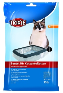 Sac pentru litiera TRIXIE SimplenClean XL, 10 bucati, rezistent si igienic - Img 4
