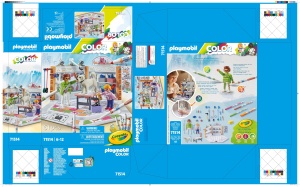 Salon de frizerie pentru caini PLAYMOBIL Color 71514, 61 piese, creativitate nelimitata - Img 8