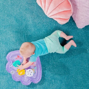 Saltea cu apa Bright Starts, Disney Baby, Ariel, 37.5x45.1cm, mov - Img 12