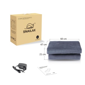 Saltea de masaj Snailax cu memorie, vibratii si functie de incalzire - Img 9
