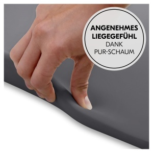 Saltea pentru schimbat bebelusi hauck 70 x 50 cm, culoare antracit - Img 5
