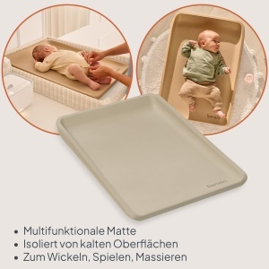 Saltea Schimbat Lionelo Megs, 70x49 cm, impermeabila, usor de curatat - Img 3