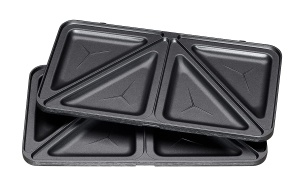 Sandwich Maker CONCEPT Hausgerate SV3070, 900 W, 4 in 1, Negru - Img 8