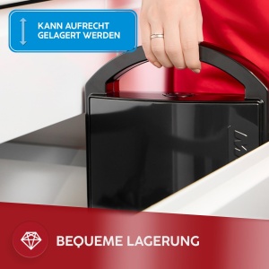 Sandwich Maker MPM MOP-50M 750W, 4 Sandwichuri, Antiaderent, Negru - Img 6