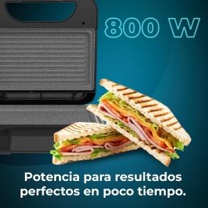 Sandwichmaker Cecotec RocknToast Square 800W Antiaderent PFOA-Free - Img 5