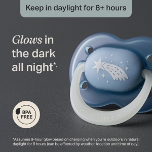 Saniuta Tommee Tippee NightGlow, 18-36 luni, 4 bucati, silicon BPA-free, design ortodontic - Img 5