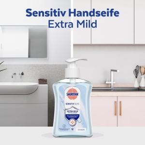 Sapun lichid Sagrotan Sensitiv 6 x 250 ml, formula hidratanta, delicat cu pielea - Img 7