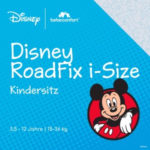 Scaun auto Bebeconfort RoadFix i-Size, Mickey Mouse, 3,5-12 ani, usor, 4,4 kg - Img 2