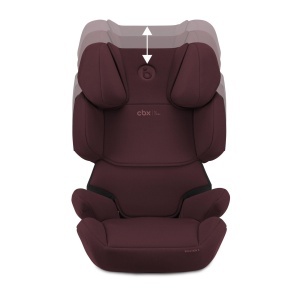 Scaun auto copii CBX by Cybex Solution X i-Fix, 15-50 kg, ISOFIX, Rosu - Img 3