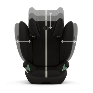 Scaun auto copii Cybex Solution G2 Plus Moon Black ISOFIX 3-12 ani - Img 3