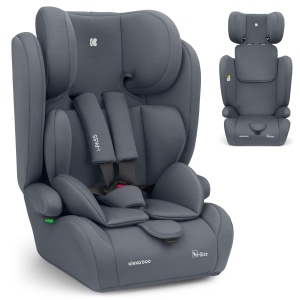 Scaun auto copii KikkaBoo i-PASS 9-36 kg i-Size Gri 13 trepte reglare