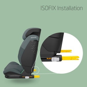 Scaun auto copii Maxi-Cosi RodiFix S i-Size 100-150 cm 3 pozitii de inclinare Tonal Graphite - Img 7