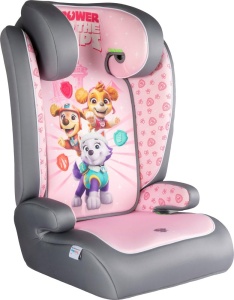 Scaun auto copii Tataway Paw Patrol, 15-36 kg, reglabil, roz - Img 3