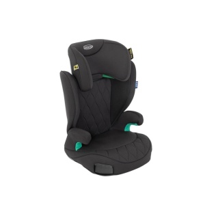 Scaun auto Graco Affix i-Size R129, 100-150 cm, negru, confort si siguranta