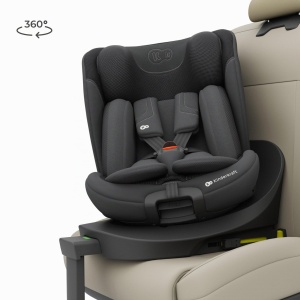 Scaun auto Kinderkraft I-360 4-in-1, pentru copii 0-12 ani, negru - Img 3