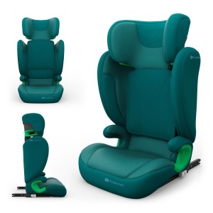 Scaun Auto Kinderkraft JUNIOR FIX2 PRO, 15-36kg, I-SIZE, Verde, cu Isofix