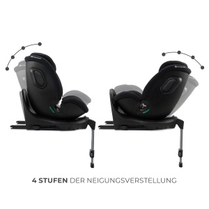 Scaun auto Kinderkraft XRIDER2 I-SIZE 40-150 cm, 5-Puncte, Negru - Img 5