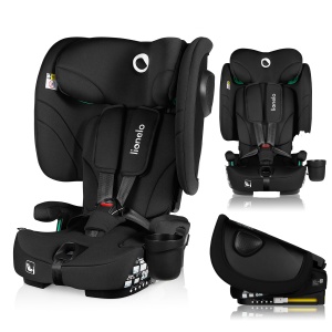 Scaun auto Lionelo Nelly i-Size, 76-150 cm, cu ISOFIX, pliabil