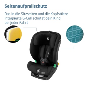 Scaun Auto Maxi-Cosi Titan S Comfort i-Size, Negru, 15 luni - 12 ani - Img 5