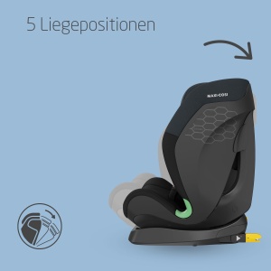 Scaun auto Maxi-Cosi Titan S i-Size 15 luni-12 ani ISOFIX Tonal Black - Img 5