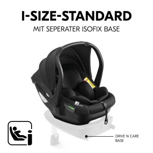 Scaun auto pentru bebelusi Hauck Drive N Care i-Size, 0-13 kg, Negru - Img 5