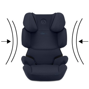 Scaun auto pentru copii CBX by CYBEX Solution X i-Fix, 3-12 ani, 15-50 kg, Albastru - Img 8