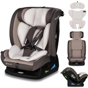 Scaun Auto pentru Copii LIONELO AART i-Size 40-150 cm, Reglabil, Sigur