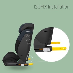 Scaun auto pentru copii Maxi-Cosi RodiFix S i-Size, 100-150 cm, Negru - Img 7