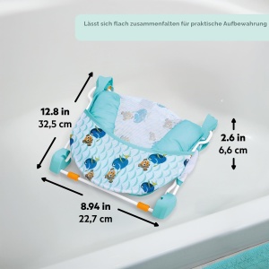 Scaun de baie pentru bebelusi Disney Baby Nemo Bright Starts, 2 pozitii, 0-6 luni - Img 9