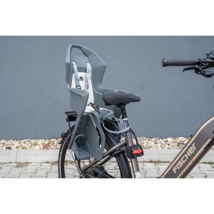 Scaun de bicicleta pentru copii FISCHER, 22kg, prindere rapida, grirosu - Img 8
