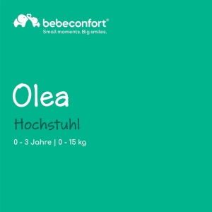 Scaun de masa Bebeconfort Olea, 0-3 ani, 9 inaltimi, 3 pozitii inclinare, Gri Tinted - Img 2