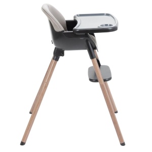 Scaun de masa Graco Presti 3-in-1 pliabil multifunctional Steeple Grey - Img 8