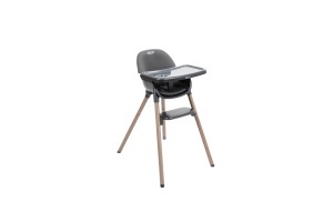Scaun de masa Graco Presti, 3 moduri, greutate 4.7 kg, culoare Charcoal