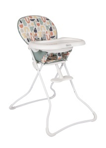 Scaun de masa Graco Snack N Stow compact si usor 54 kg Playtime Fashion