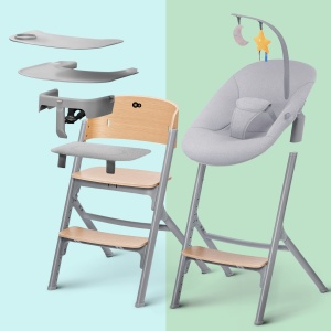 Scaun de masa Kinderkraft LIVY, 4in1, Ergonomic, Capacitate 110 kg, Design Minimalist - Img 5