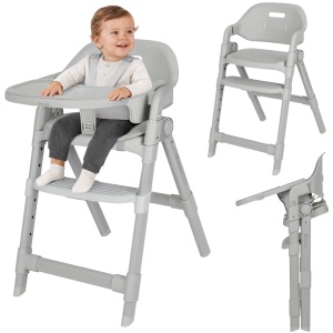 Scaun de masa Lionelo Matt 3-in-1, ajustabil, pliabil, pentru copii