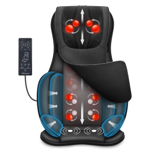 Scaun de Masaj Snailax, Shiatsu cu Functie de Incalzire, 8 Zone de Masaj