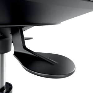 Scaun ergonomic Leitz Ergo Active 65770095 negru reglabil pe inaltime cu roti - Img 11