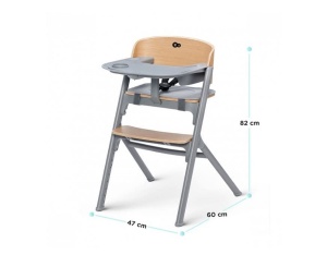 Scaun pentru copii Kinderkraft LIVY, ergonomic, 0-110 kg, design minimalist - Img 2