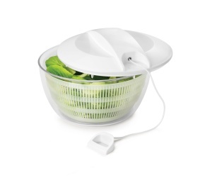 Scoatator de Salata Metaltex Turbo, 4 Litri, Alb, Multifunctional
