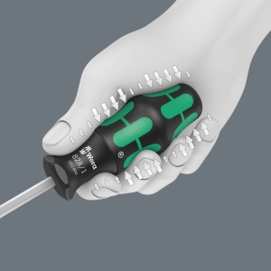 Screwdriver cu magazin de bituri Wera Kraftform Kompakt 27, 7 piese - Img 7