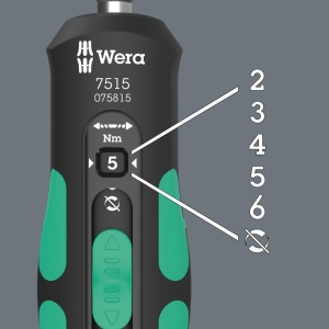 Scula de strangere cu moment Wera 05075815001, 2-6 Nm, 14, 147,5 mm - Img 3